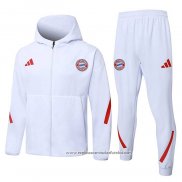 Fato de Treino Hoodie Bayern de Munique 2025-2026 Branco