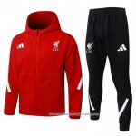 Fato de Treino Hoodie Liverpool 2025-2026 Vermelho