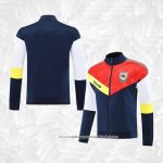 Jaqueta Arsenal 2025-2026 Azul Vermelho