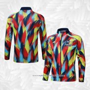 Jaqueta Arsenal 2025-2026 Vermelho Azul Amarelo