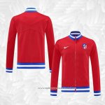 Jaqueta Atletico Madrid 2025-2026 Branco Vermelho