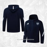 Jaqueta Hoodie Arsenal 2025-2026 Preto