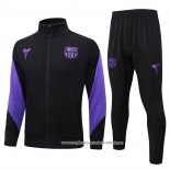 Jaqueta de Treinamento Barcelona 2025-2026 Preto Purpura