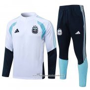 Sueter de Treinamento Argentina 2025-2026 Branco