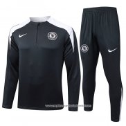 Sueter de Treinamento Chelsea 2025-2026 Preto