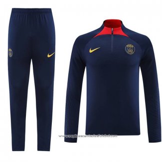 Sueter de Treinamento Paris Saint-Germain 2023-2024 Azul