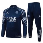Sueter de Treinamento Paris Saint-Germain 2025-2026 Crianca Azul