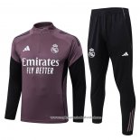 Sueter de Treinamento Real Madrid 2025-2026 Crianca Purpura