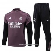 Sueter de Treinamento Real Madrid 2025-2026 Crianca Purpura