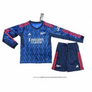 Camisola 2º Arsenal 2025-2026 Crianca Manga Comprida
