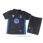 Camisola Barcelona Special 2025-2026 Crianca Preto Azul