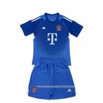 Camisola Bayern de Munique Goleiro 2025-2026 Crianca Azul