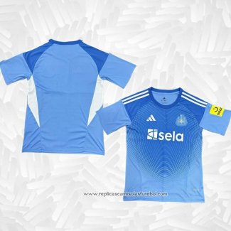 Camisola Newcastle United Goleiro 2025-2026 Azul Tailandia