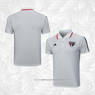 Camisola Polo del Sao Paulo 2023-2024 Cinza