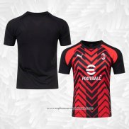 Camisola Pre Match del AC Milao 2023 Vermelho