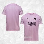 Camisola Pre Match del Paris Saint-Germain 2025-2026 Rosa