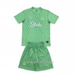 Camisola 1º Everton Goleiro 2025-2026 Crianca