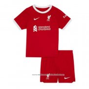 Camisola 1º Liverpool 2023-2024 Crianca