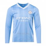 Camisola 1º Manchester City 2023-2024 Manga Comprida
