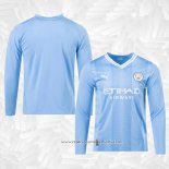 Camisola 1º Manchester City 2023-2024 Manga Comprida