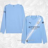 Camisola 1º Manchester City 2025-2026 Manga Comprida