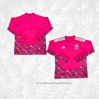 Camisola 1º Mexico Goleiro 2025-2026 Manga Comprida
