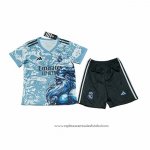 Camisola Real Madrid Dragon 2025-2026 Crianca Azul