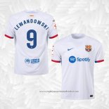 Camisola 2º Barcelona Jogador Lewandowski 2023-2024