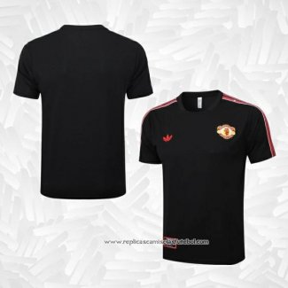 Camisola de Treinamento Manchester United 2025-2026 Preto