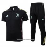 Conjunto Polo del Juventus 2025-2026 Preto