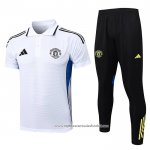 Conjunto Polo del Manchester United 2025-2026 Branco