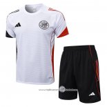 Fato de Treino Ajax 2025-2026 Manga Curta Branco - Calcas Curta