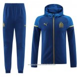 Fato de Treino Hoodie Olympique Marsella 2023-2024 Azul