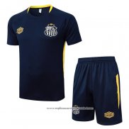 Fato de Treino Santos 2025-2026 Manga Curta Azul - Calcas Curta
