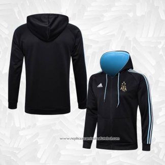 Jaqueta Hoodie Argentina 2022-2023 Preto