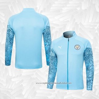 Jaqueta Manchester City 2023-2024 Azul