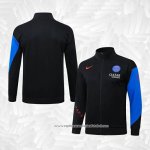 Jaqueta Paris Saint-Germain 2025-2026 Preto Azul
