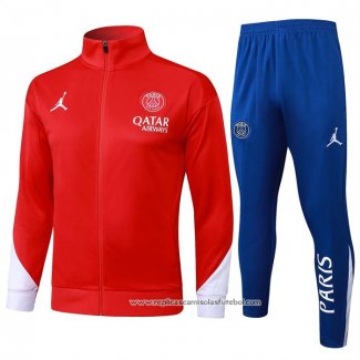 Jaqueta de Treinamento Paris Saint-Germain 2024-2025 Crianca Vermelho