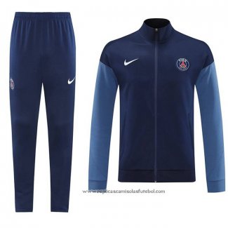 Jaqueta de Treinamento Paris Saint-Germain 2025-2026 Azul