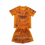 Camisola AC Milao Goleiro 2025-2026 Crianca Laranja