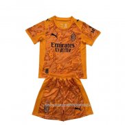 Camisola AC Milao Goleiro 2025-2026 Crianca Laranja