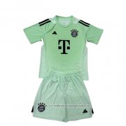 Camisola Bayern de Munique Goleiro 2025-2026 Crianca Verde
