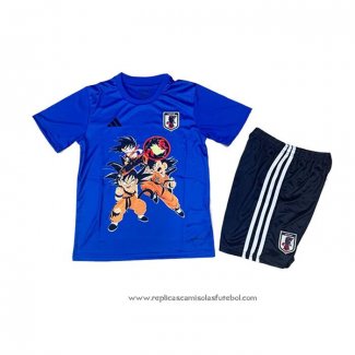 Camisola Japao Dragon Ball 2025-2026 Crianca Azul