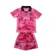 Camisola Monterrey Goleiro 2025 Crianca Rosa