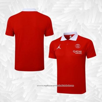 Camisola Polo del Paris Saint-Germain 2024-2025 Vermelho