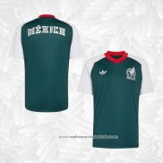 Camisola Pre Match del Mexico 2026 Verde Branco