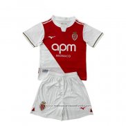 Camisola 1º AS Monaco 2025-2026 Crianca