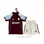 Camisola 1º Aston Villa 2025-2026 Crianca