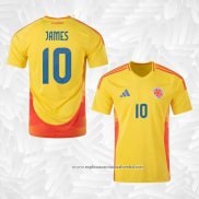 Camisola 1º Colombia Jogador James 2024