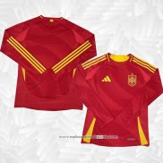 Camisola 1º Espanha 2024 Manga Comprida